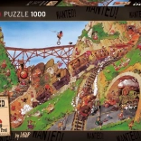 HEYE Puzzle Fast Fred 1000 Pieces