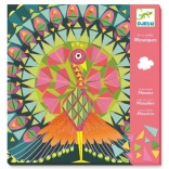 Immagini a mosaico Pavone e gufo di Djeco