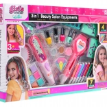 Schoonheidscreator 3-in-1 voor meisjes – Gekleurd haar, Manicure, Tatoeages