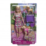 Barbie with Puppy on Wheelchair