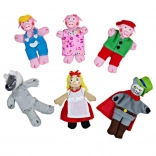 Burattini da dito personaggi delle fiabe Bigjigs Toys