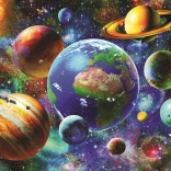Puzzle Solar System 4000 Pieces Anatolian