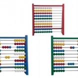 Detoa abaque en bois rouge