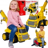 BIG Power Worker poganjalec maxi žerjav z vitlom