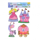 Foam Wall Decoration with Princess Theme