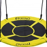 Swing Circle Stork Nest 100 cm Yellow