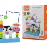 Wooden Bead Maze - Little Cow