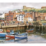 Gibsons panoramic puzzle Whitby, Yorkshire 636 pieces