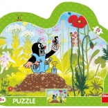 Dino Mole and Shorts Puzzle 25 Pieces