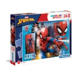 Puzzle 24 Pieces Maxi Super Color Spider-Man