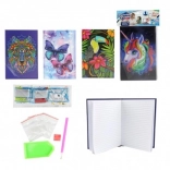 Carnet créatif à diamants 14,5 × 21 cm – kit avec strass autocollants