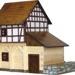 Half-Timbered Water Mill - Wooden Model Kit