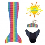 Aquaris Monofin with Hawaii Design and Bikinis