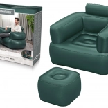 BESTWAY Inflatable Armchair, dark green