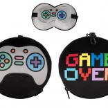 travel pillow with mask let's play