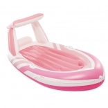 Napihljivo ležišče s strešico 257 × 135 cm