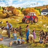 Puzzle Happy Harvest 1000 Pieces GIBSONS