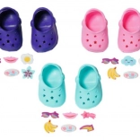 BABY born rubber sandals for 43 cm doll – 3 colors with pins