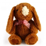 Lapin en peluche marron 30 cm