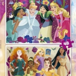Puzzle Disney Princesses 2x48 pieces
