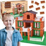 Woopie brick construction set – villa 357 pieces