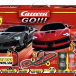 Carrera GO slot car track Ferrari Supercar Power 5.3 m with wireless controllers