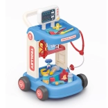 Medische kar met accessoires