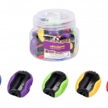 Single-hole pencil sharpener 3.3 × 2 × 4 cm, assorted colors