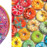 EUROGRAPHICS puzzle in a tin box Donut Rainbow – 550 pieces