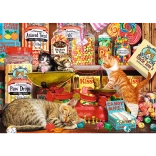 1000-piece Puzzle Cat Delights