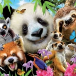 Puzzle Selfie of Black-Eyed Friends 300 Pieces