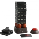 Top Bright Wooden Tower with Timer – Black