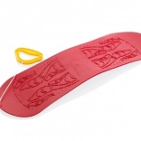 Kunststof kindersnowboard 70 cm rood