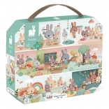 Janod Puzzle in a Suitcase My Day – 24 Pieces