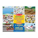 Melissa & Doug - reusable stickers Vehicles