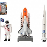 Űr játék - asztronauta és űrrepülőgép készlet