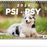Desk Calendar Dogs 2026