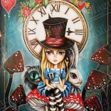 Puzzle Tea with Alice 1000 pieces MAGNOLIA