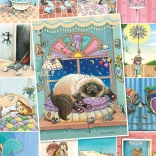 Puzzle Cat Life XL 500 pieces EUROGRAPHICS