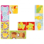 Wooden Domino Safari 28 Pieces