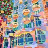 Puzzle Beautiful Barcelona 1000 Pieces