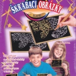 ArtLover immagini da grattare dorate - set da 6 pz