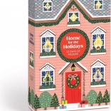 GALISON Advent Puzzle Calendar – Home for Christmas (12×42 pieces)