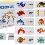 Educational Puzzle Ocean World – 10 Self-Checking Matches