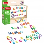 Jeujura Magnetic Letters and Numbers – 76 pcs