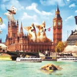 Puzzle 1000 Pieces Dogs in London