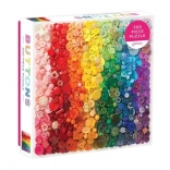 Rainbow Buttons Puzzle 500 Pieces