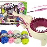 Creatieve weefset met 5 kleuren garen