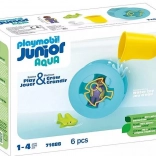 Playmobil Junior Aqua water wheel with little shark