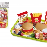 Ensemble de jeu Fast Food avec plateau pour enfants